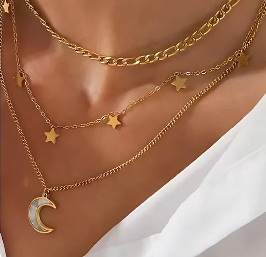 moon necklace