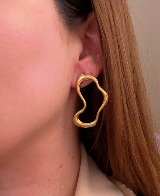 Ash Irregular Earring