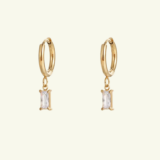 Rectangular Zirconia Hoops